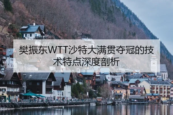 樊振东WTT沙特大满贯夺冠的技术特点深度剖析